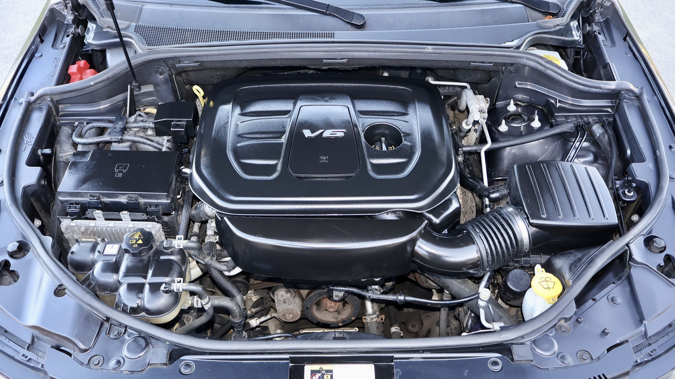 Engine bay cleaning