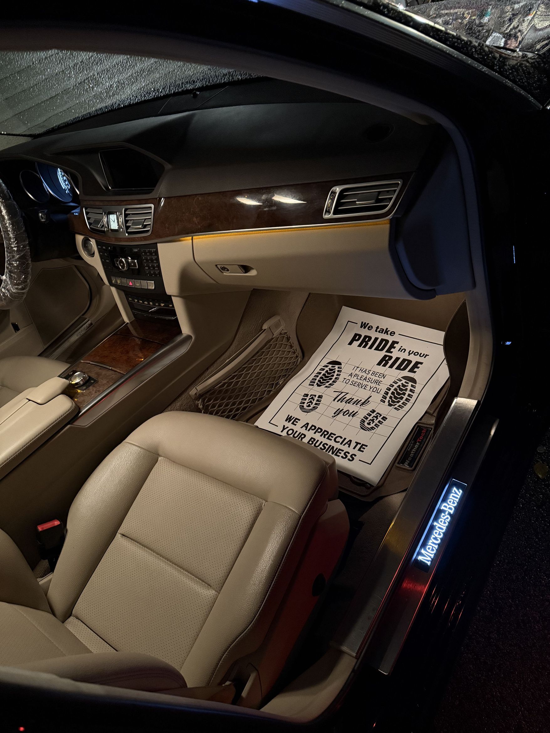 Luxury vehicle fully detailed